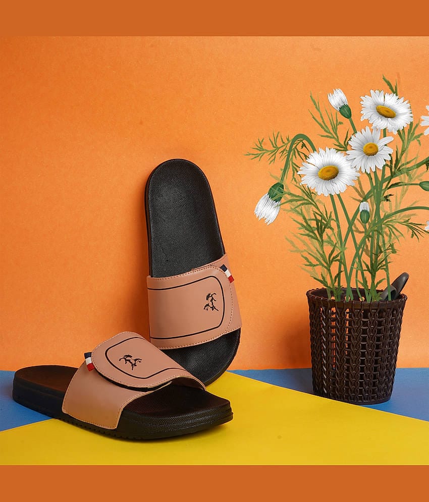 PERY PAO Peach Men's Slide Flip Flop