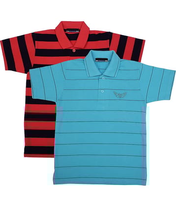 NEUVIN Pack of 1 Boys Cotton Blend T-Shirt ( Multi Color )