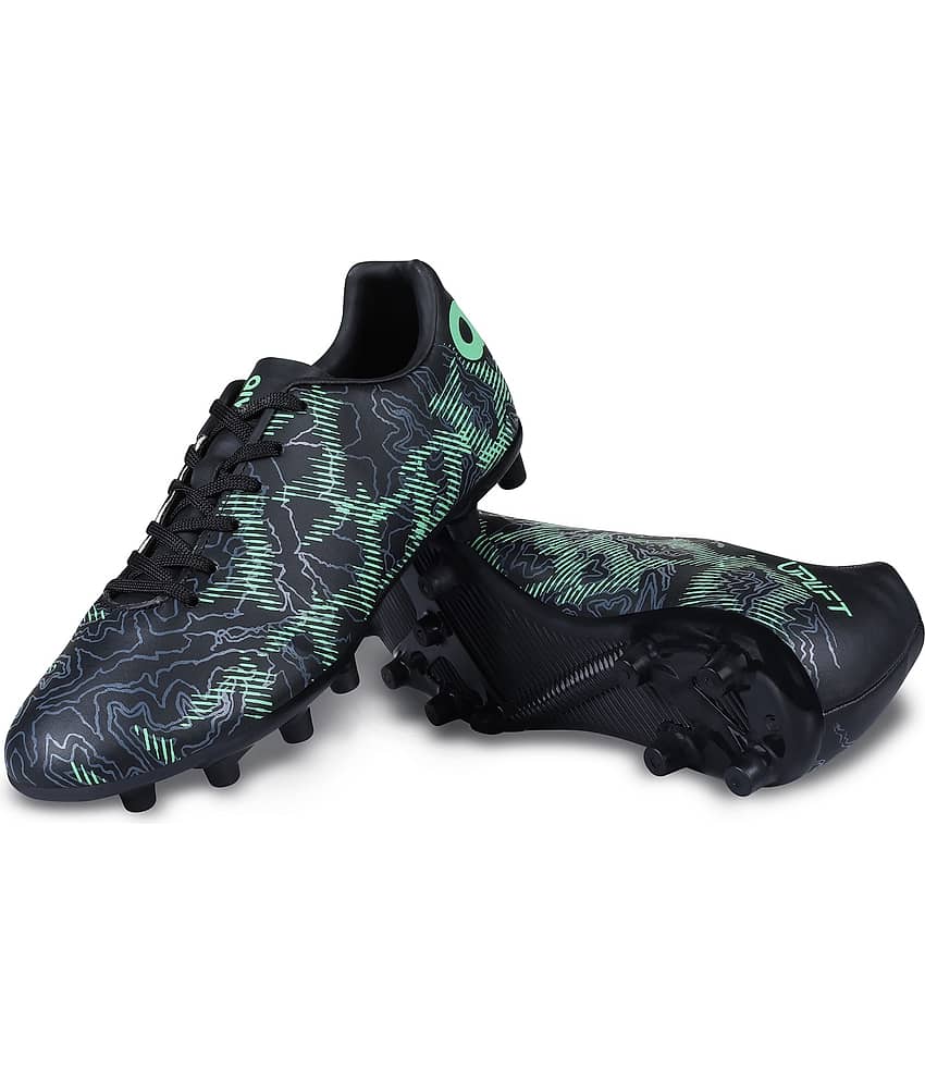 Aivin Uplift 2.0 Black Football Shoes