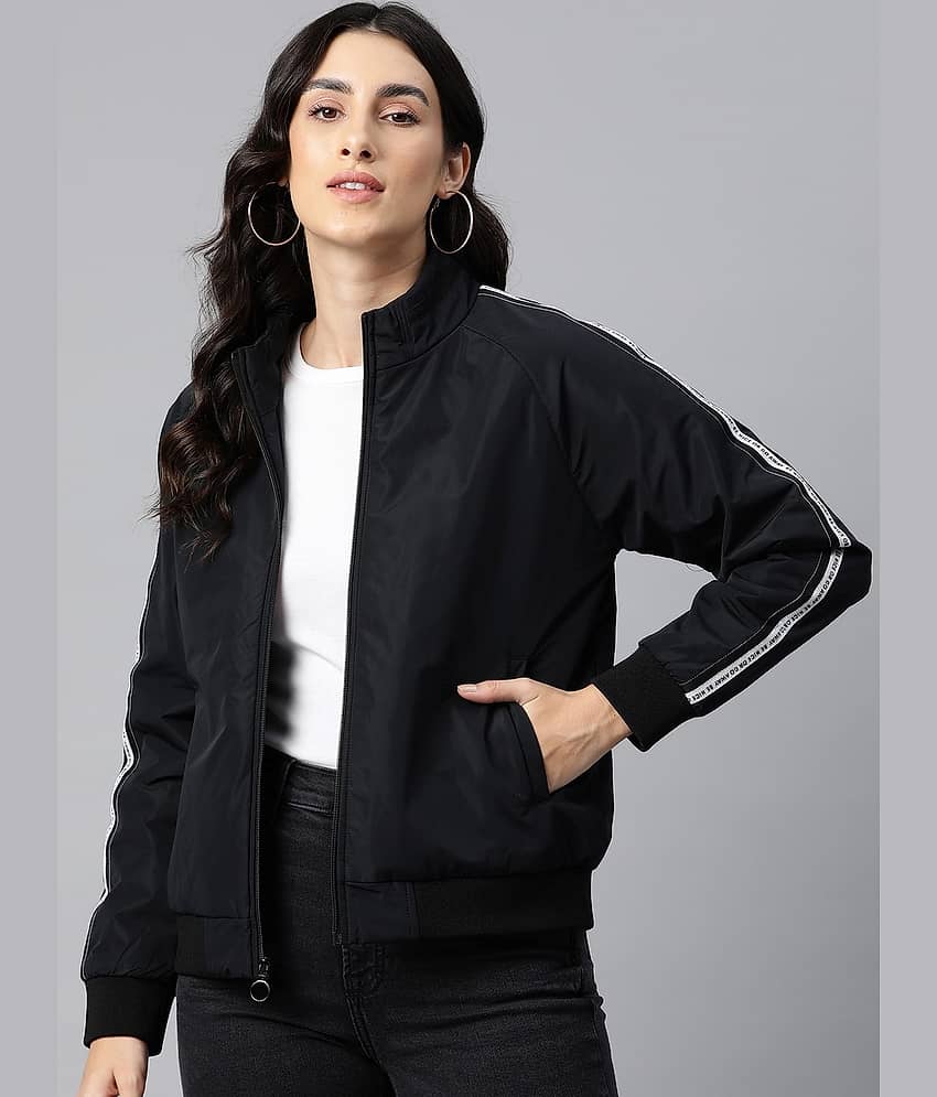 PLUS PARADISE - Polyester Blend Black Jackets