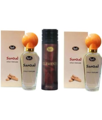 Monet 2 SUN DAL PERFUME ,1 ELEMENTS DEODORANT Deodorant Spray for Men,Women 260 ml ( Pack of 3 )