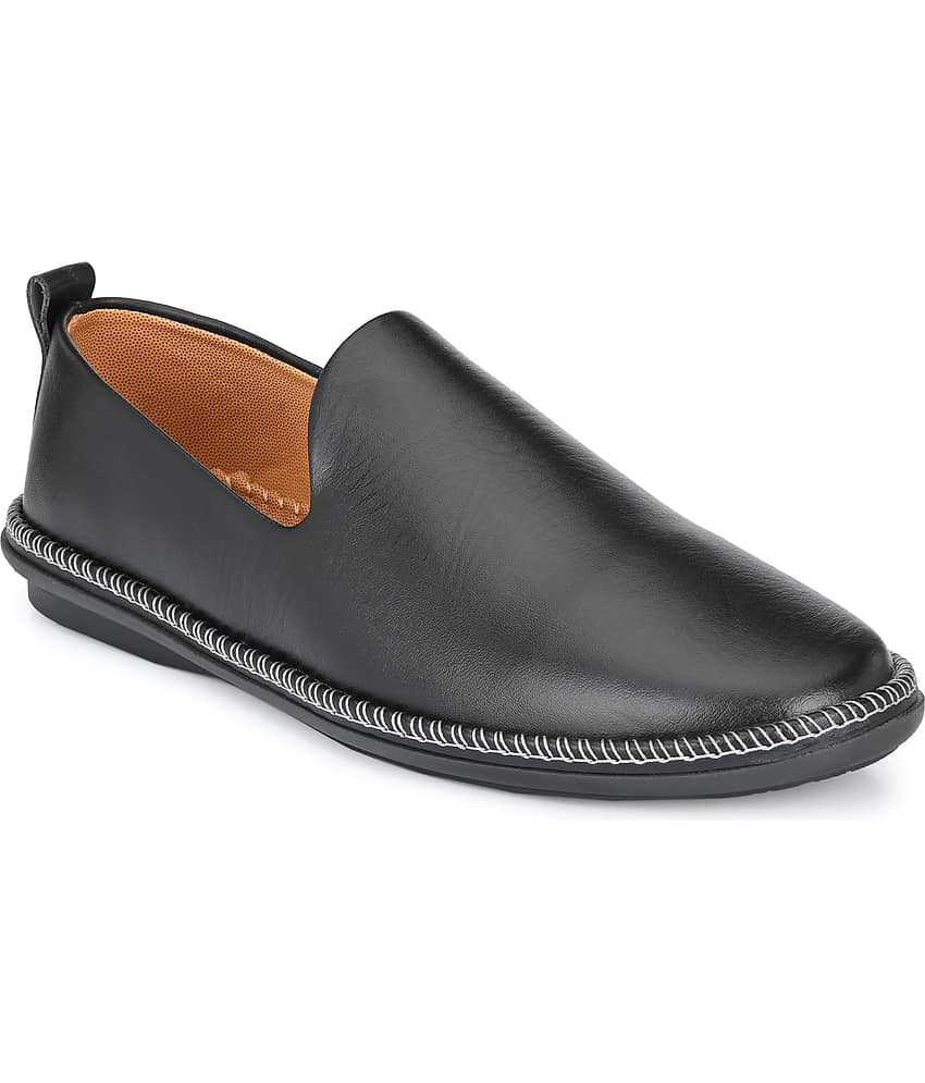 Big Fox Lifestyle Black Casual Shoes