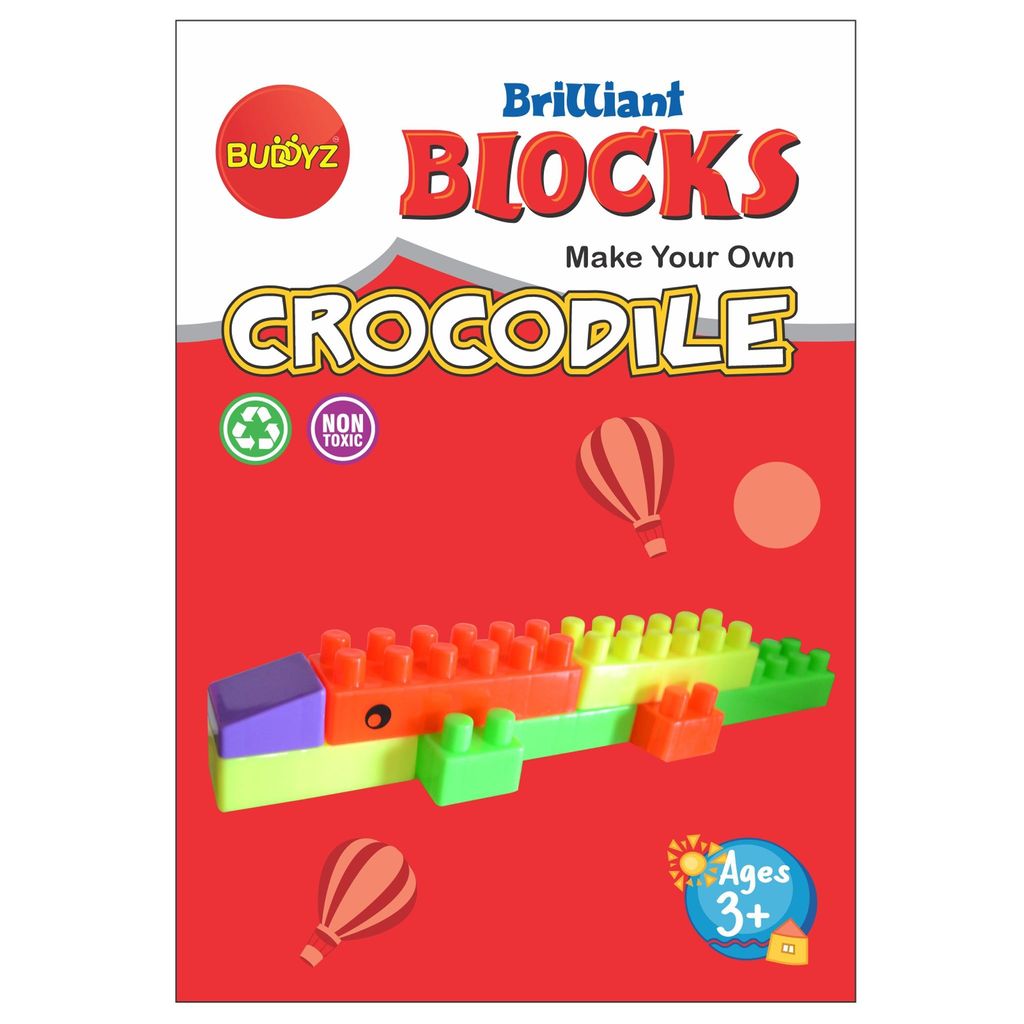Brilliant Blocks - Crocodile - Toys and Games | Buy online on ZillyBuy
