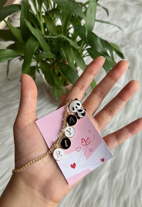 Panda Theme Charms Bracelet
