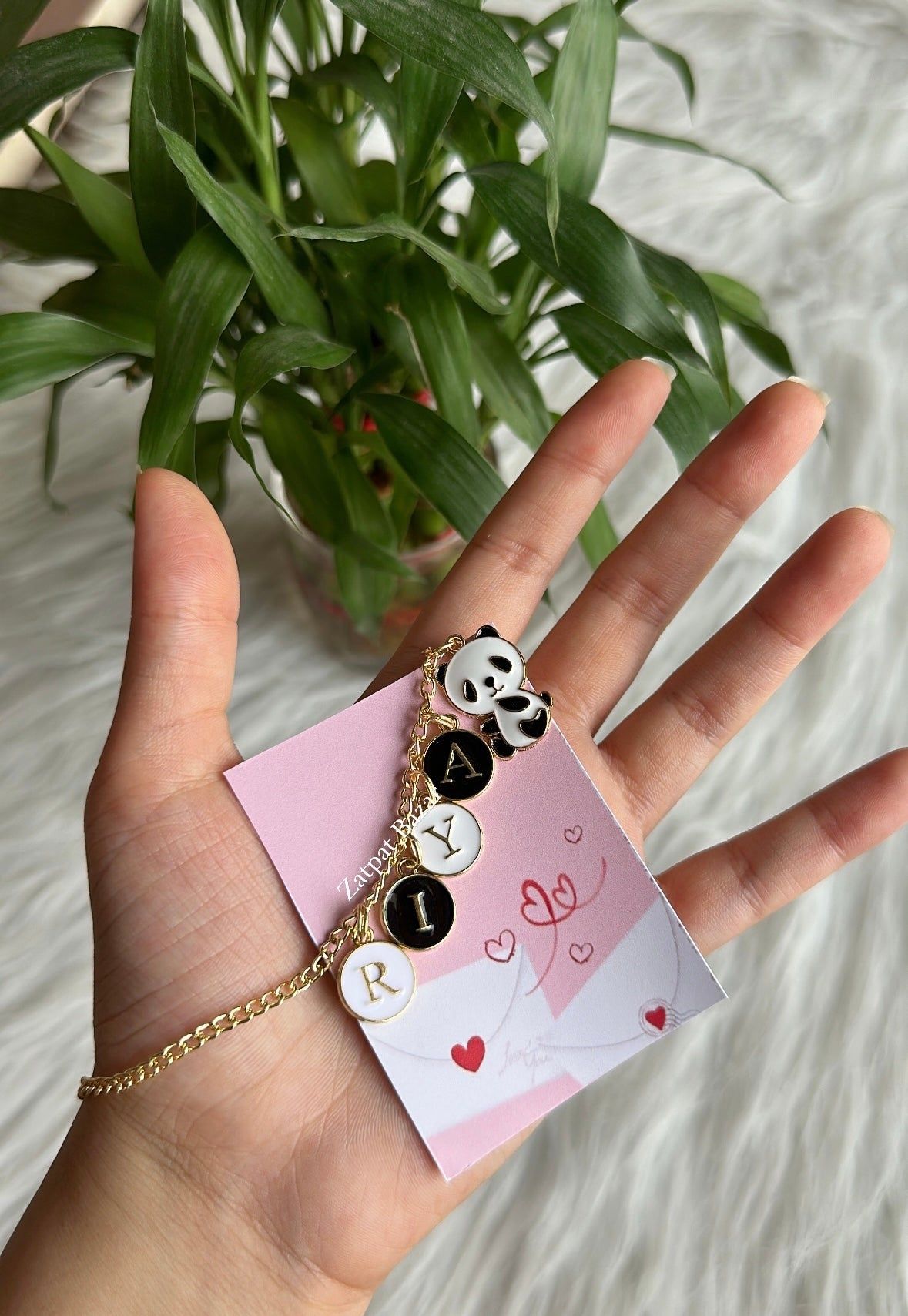 Panda Theme Charms Bracelet