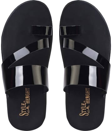 Style Height White Men's Slide Flip Flop