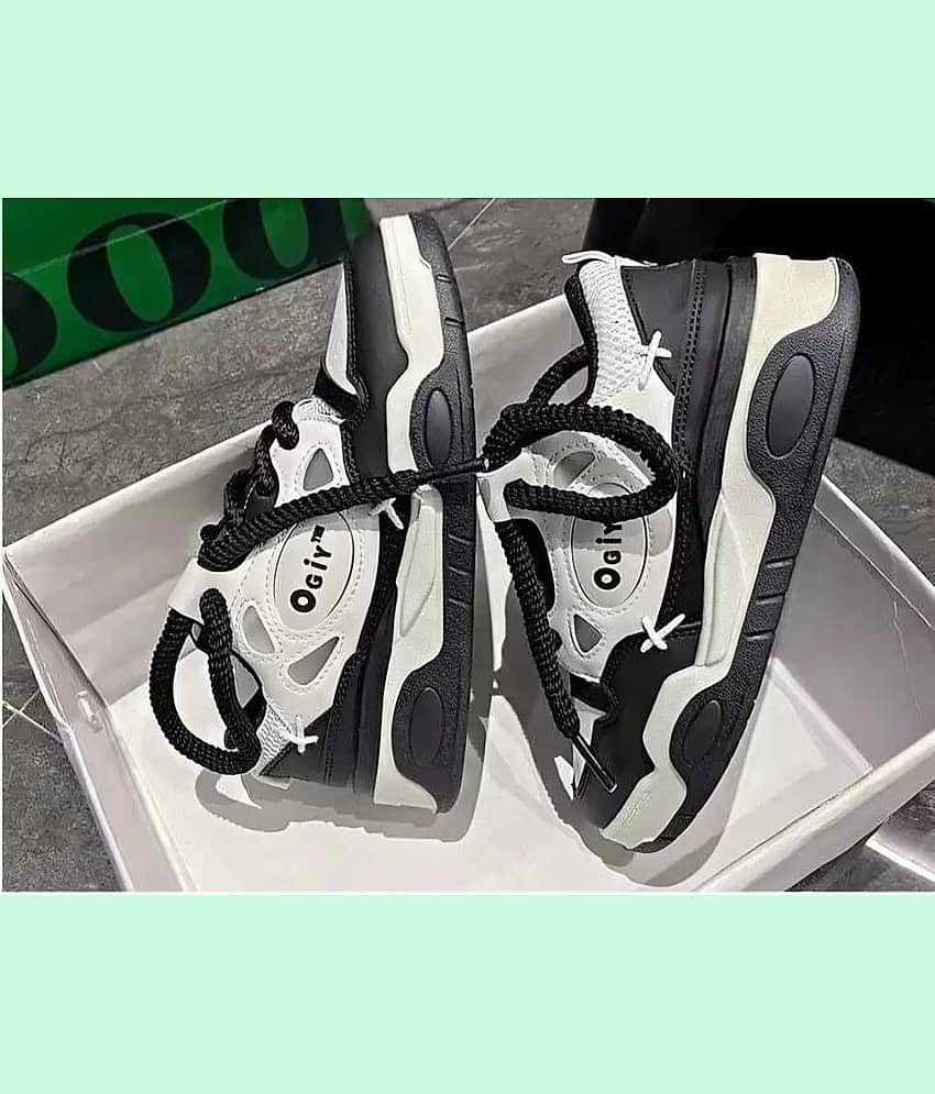 wrizt Trendy, Casual Sneakers Shoes Black Men's Outdoor Shoes