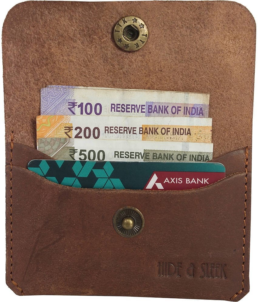 Hide&Sleek - Leather Card Holder ( Pack 1 )