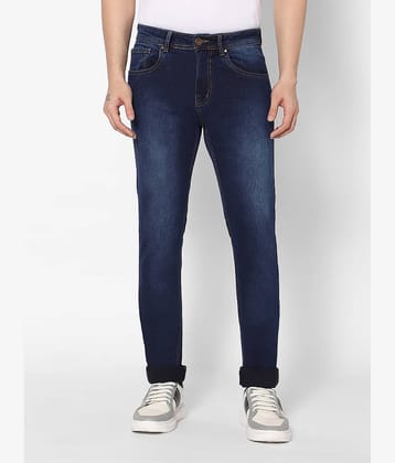 RACMAX - Blue Cotton Blend Slim Fit Men's Jeans ( Pack of 1 )