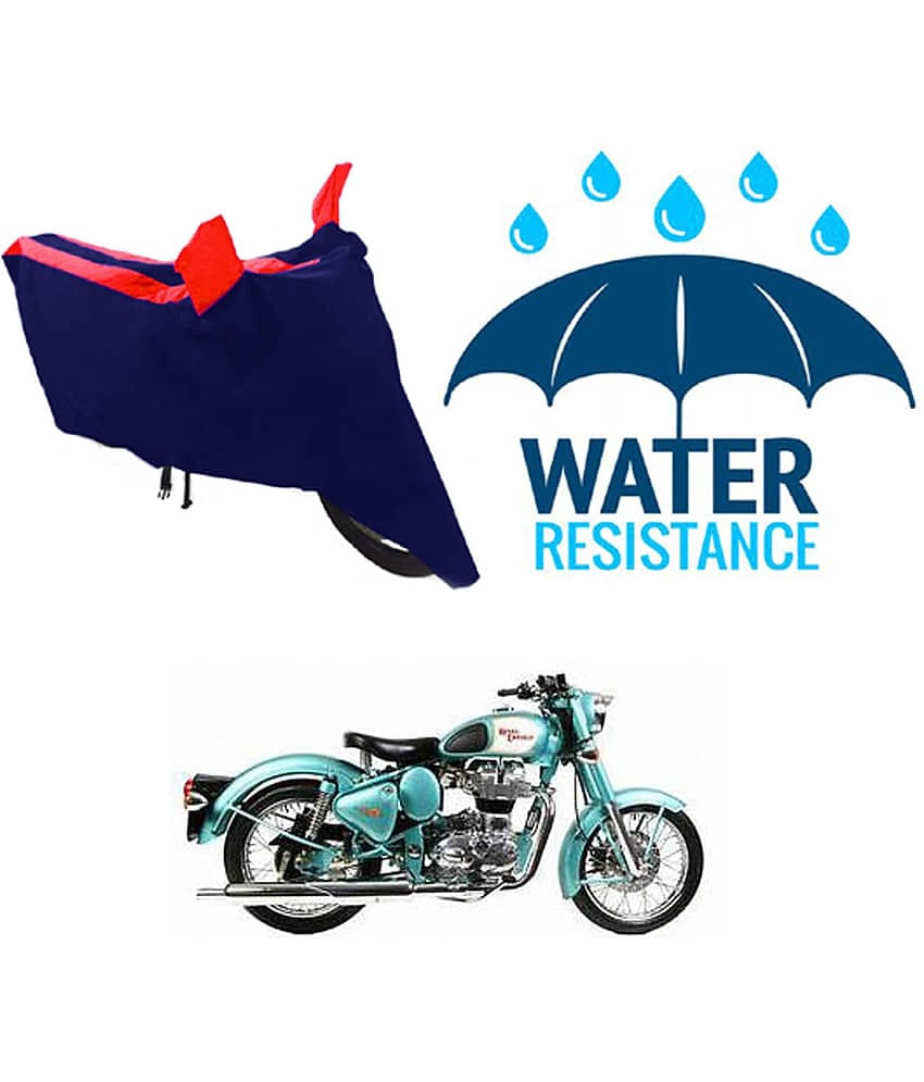 RONISH Bike Body Cover for Royal Enfield Classic 500 ( Pack of 1 ) , Red