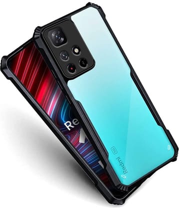 Case Vault Covers Shock Proof Case Compatible For Polycarbonate Redmi Note 11T ( Pack of 1 )