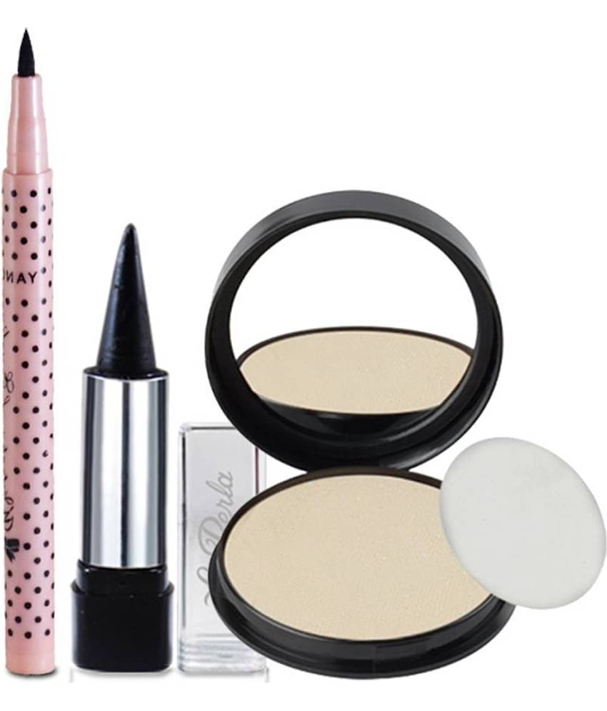 Adbeni Daily Care Makeup Compact Powder, Eyeliner With Kajal GC-926 Makeup Kit 31