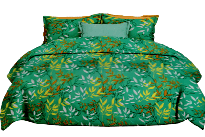 Premium soft cotton Floral Bedsheet set ultra soft & Vibrant design for cozy Bedroom dcor