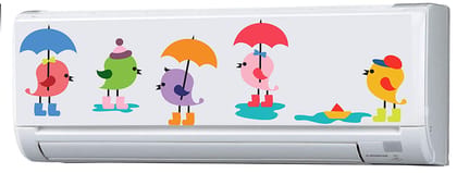 DreamKraft Decorative Air Conditioner Vinyl Sticker (Multicolour, 87 cm X 22 cm) DreamKraft Decorative Air Conditioner Vinyl Sticker (Multicolour, 87 cm X 22 cm)
