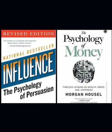 Combo Of 2 (Influence + The Psychology Of Money)  (Paperback, Robert b. cialdini, Ph.d., Morgen Housel)