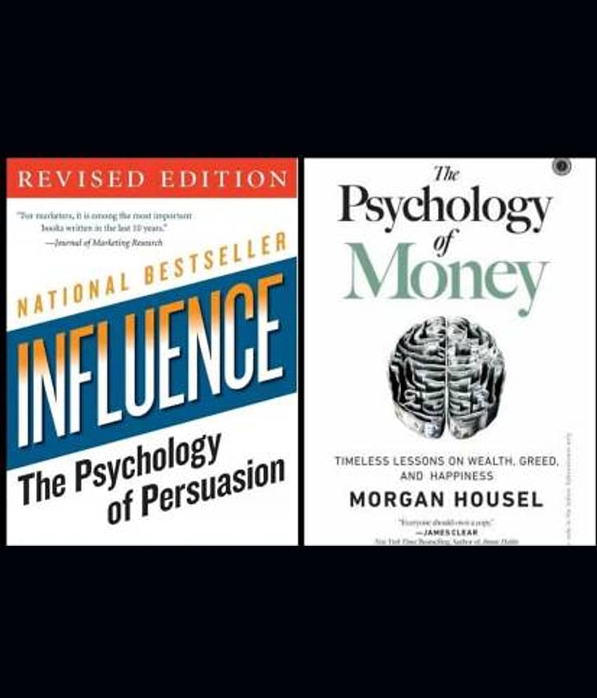 Combo Of 2 (Influence + The Psychology Of Money)  (Paperback, Robert b. cialdini, Ph.d., Morgen Housel)