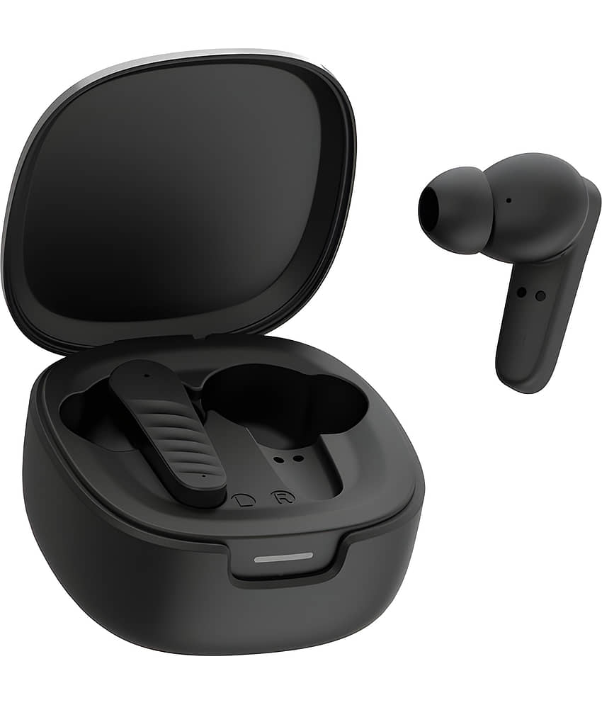 COREGENIX BUDS X Bluetooth True Wireless (TWS) In Ear 32 Hours Playback Low Latency,Powerfull bass IPX5(Splash & Sweat Proof) Black