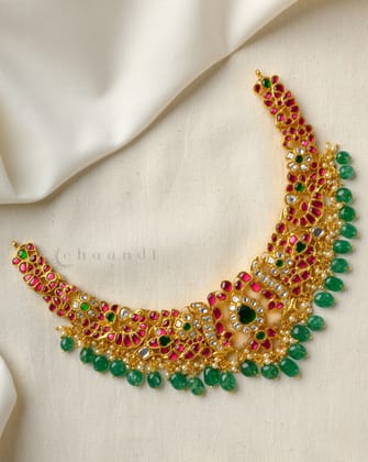 Gold Polish Silver Necklace CHN1733