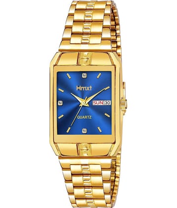 HMXT Gold Stainless Steel Analog Men's Watch