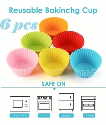 Multi Deal Silicone Cup Cake Moulds 6 mL