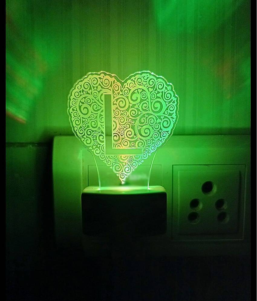 DIONA Night Lamp L Alphabet Birthday, Valentine Day, Anniversary Gift
