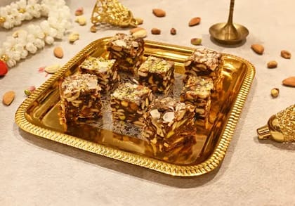 Sugar Free Anjeer Dry Fruit Barfi