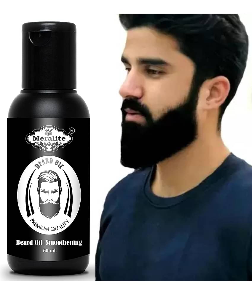 MERALITE - 50mL Promotes Beard Growth Beard Oil ( Pack of 1 )