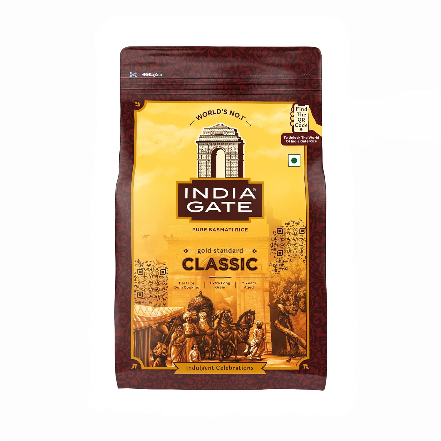 INDIA GATE BASMATI RICE CLASSIC 1 KG