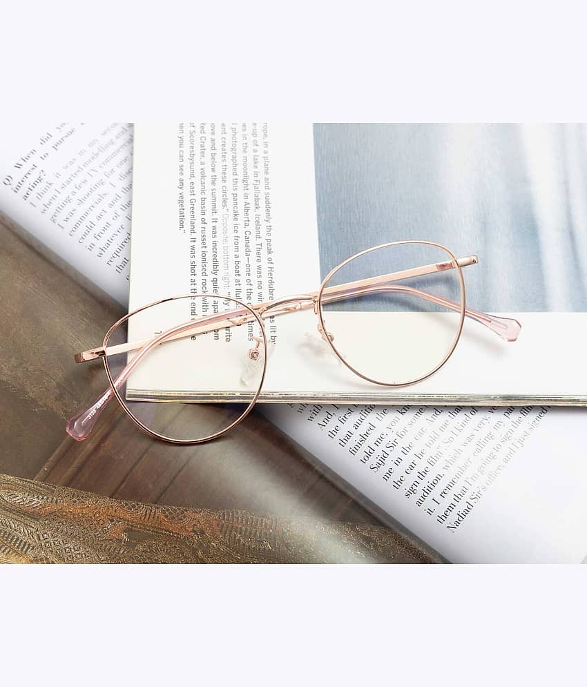 Admire Pink Full Rim Oval Computer Glasses ( Pack of 1 )
