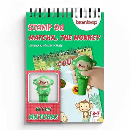 Stamp On Spiky, The Dino, Sticker Stamp and Activity Pad with 10 Pages, 100 Stickers, 1 Stamp Toy Collectible Figure, Fun Learning Activity, Return Gifts for Children from 3 Years