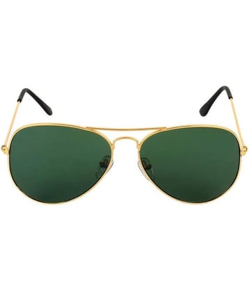 Kanny Devis - Gold Pilot Sunglasses ( Pack of 1 )