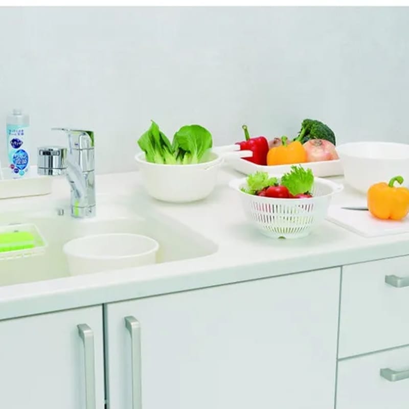 Plastic Strainer Bowl 20 White