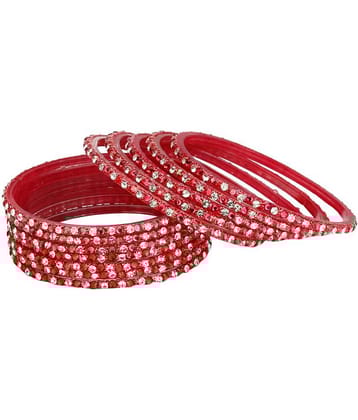 AFAST - Red Bangle Set (Pack of 1)