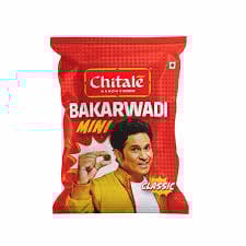 CHITALE BANDHU SPECIAL MINI BAKARWADI NO ONION GARLIC 200GM