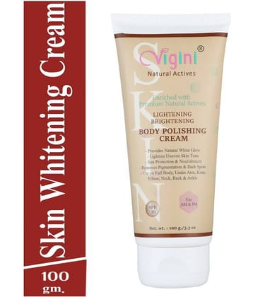 Vigini Kozicare Skin Whitening Cream Glow Beauty Fairness Remove Dark Spot Pigmentation Lotion Sunscreen Face Serum SPF 30 100 g