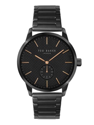 Ted Baker Albertt Men Black Wrist Watch - Bkpbts302-Black