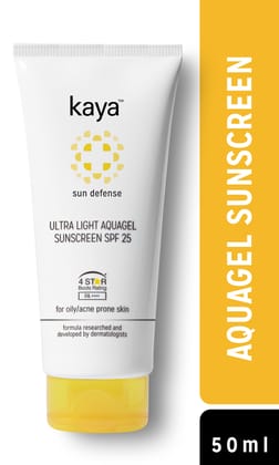 kaya Ultra Light Aquagel Sunscreen Spf 25