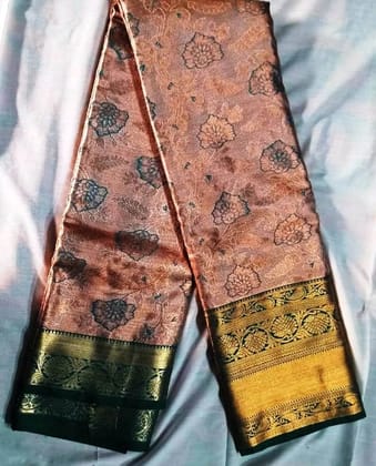 Elegant Powerloom Pattu Silk Saree Elegant Powerloom Pattu Silk Saree