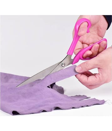 Joy Box 10'' Inch Multipurpose Heavy Duty Scissor ideal use for Home, Tailoring , Office use, Packaging Work & Paper Cutting (Color May Vary)