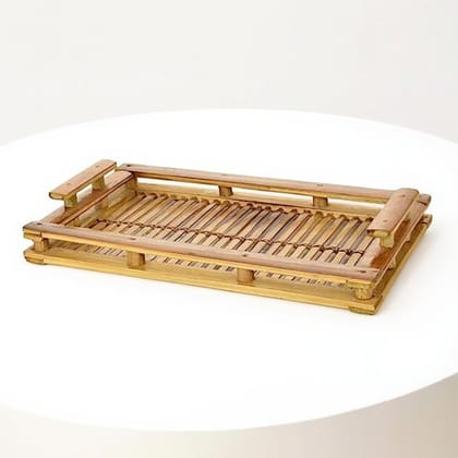 Bamboo Dining Kitchen Serving Tray Bamboo Dining Kitchen Serving Tray