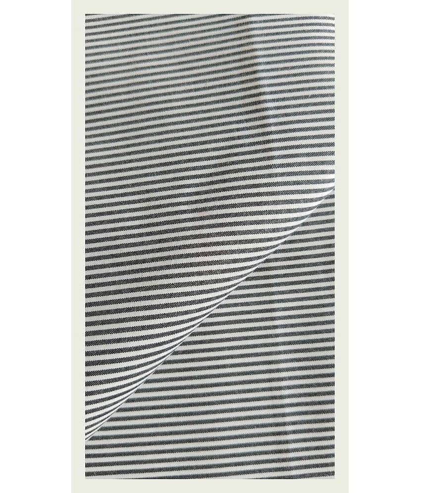 Makhanchor - Grey Cotton Men's Unstitched Shirt Piece ( Pack of 1 )