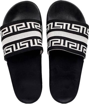 Pampy Angel - Black Women's Slide Flip flop