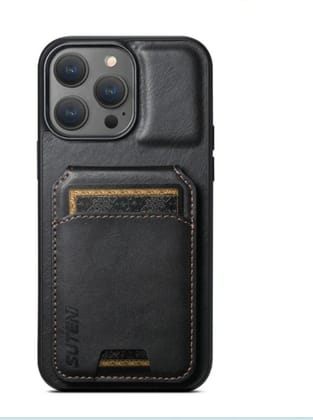 Rush - Premium iPhone Leather Case with Wallet iPhone 12 PRO