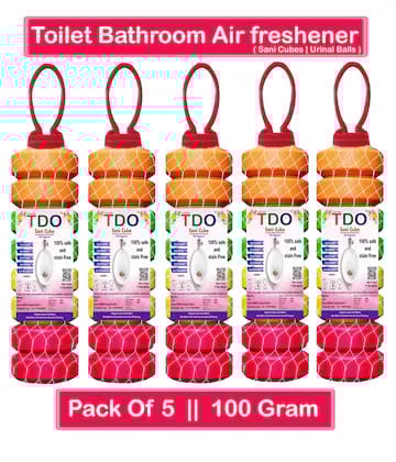 TDO Toilet Bathroom Air Freshener Fragrance Urinal balls Urinal Cubes Sani cube Naphthalene balls for Washbasins & Clothes Pantry, Bathroom, Toilet, Wardrobe, wash Basin, Pack of 5