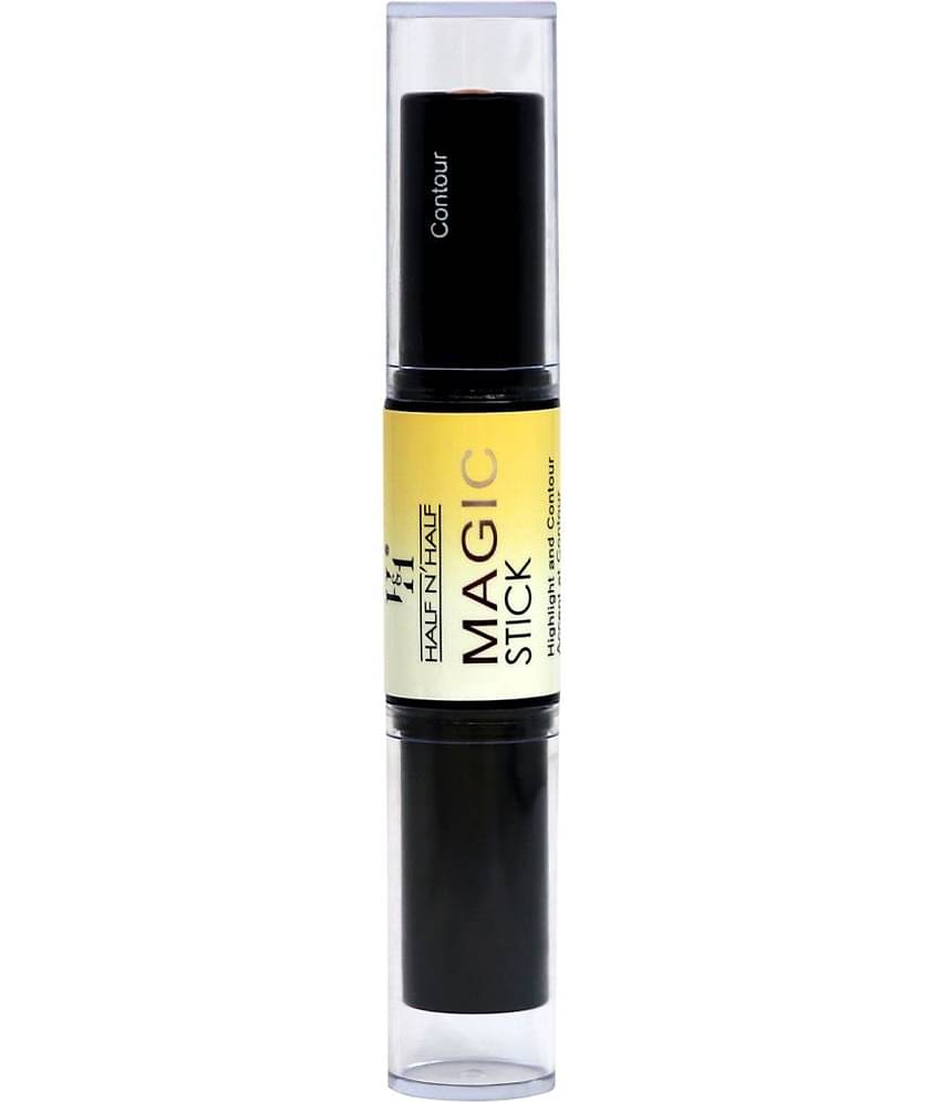 Half N Half Magic Stick 2 in 1 Cover Perfection , Highlight and contour & Accent Contour Concealer, Medium 03 (4gm Each)