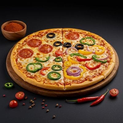 Jain Smokies Five Pizza
