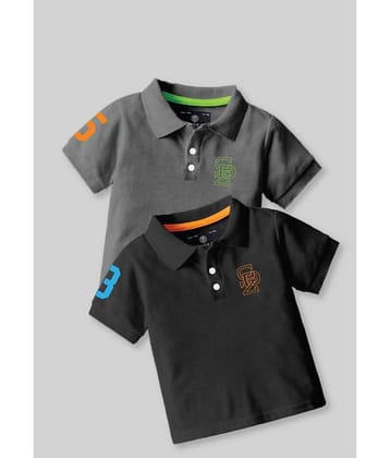 CODEZ Pack of 4 Boys Cotton Blend T-Shirt ( Multicolor )