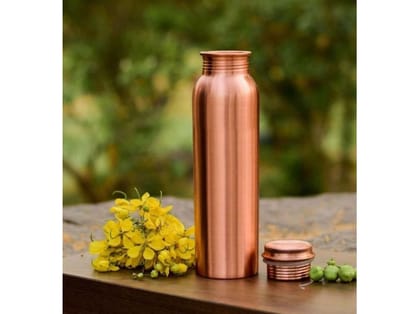 Imago Plain Copper Bottle 1L