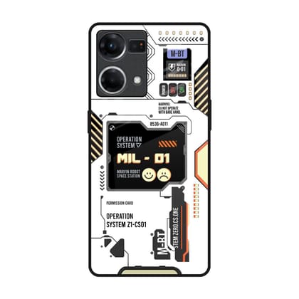 Tech Display Glass Case for Oppo F21s Pro