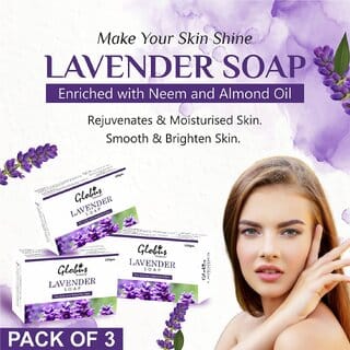 Globus Naturals Saffron  Sandalwood Soap For Glowing Skin